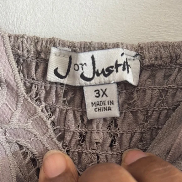 J for Justify Sleeveless Babydoll Maxi Dress - Picture 3 of 7